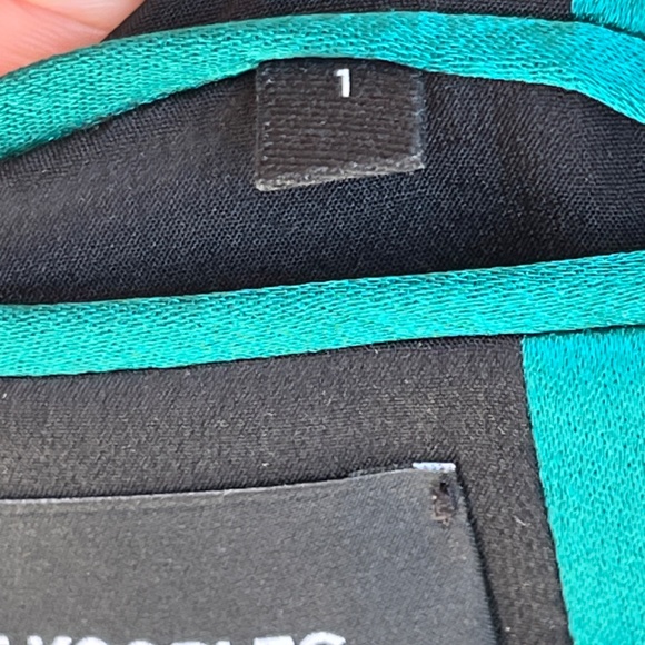 The Kooples (1) deep turquoise satiny blazer, EUC (Small) - Picture 5 of 16